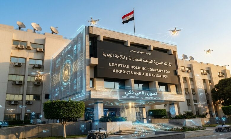 القابضة للمطارات والتحول الرقمي